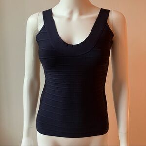 Herve Leger “Katie” Top, Medium, Pacific Blue